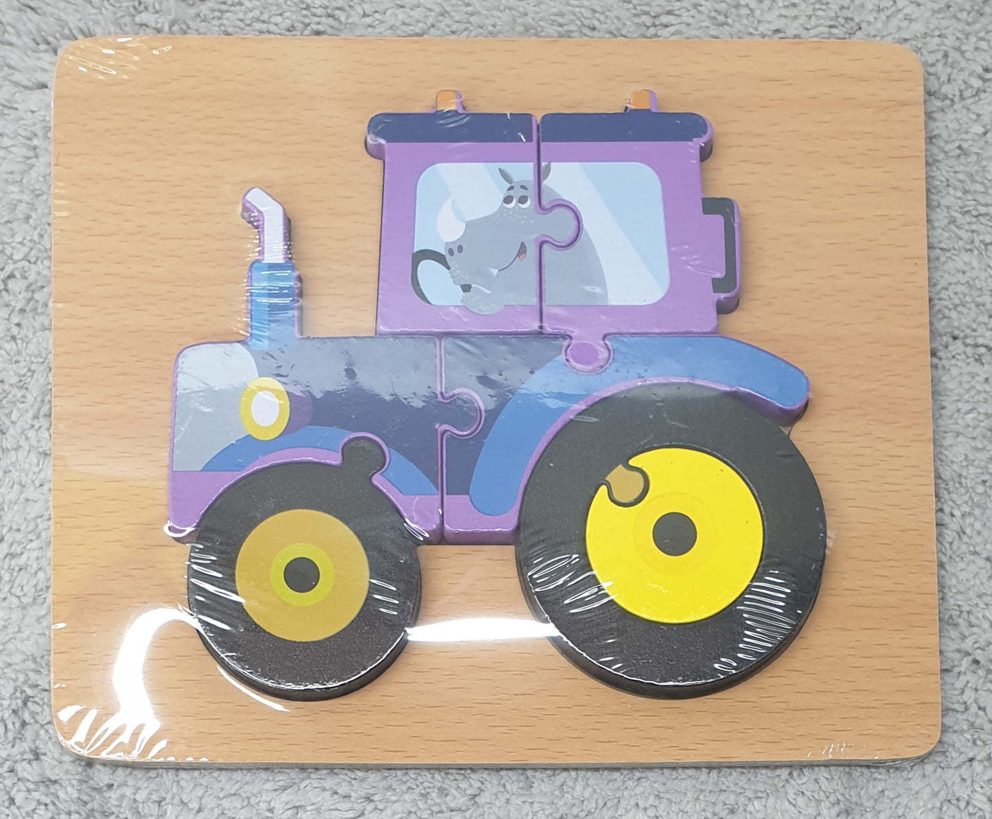 Transport Wooden Puzzle 5087