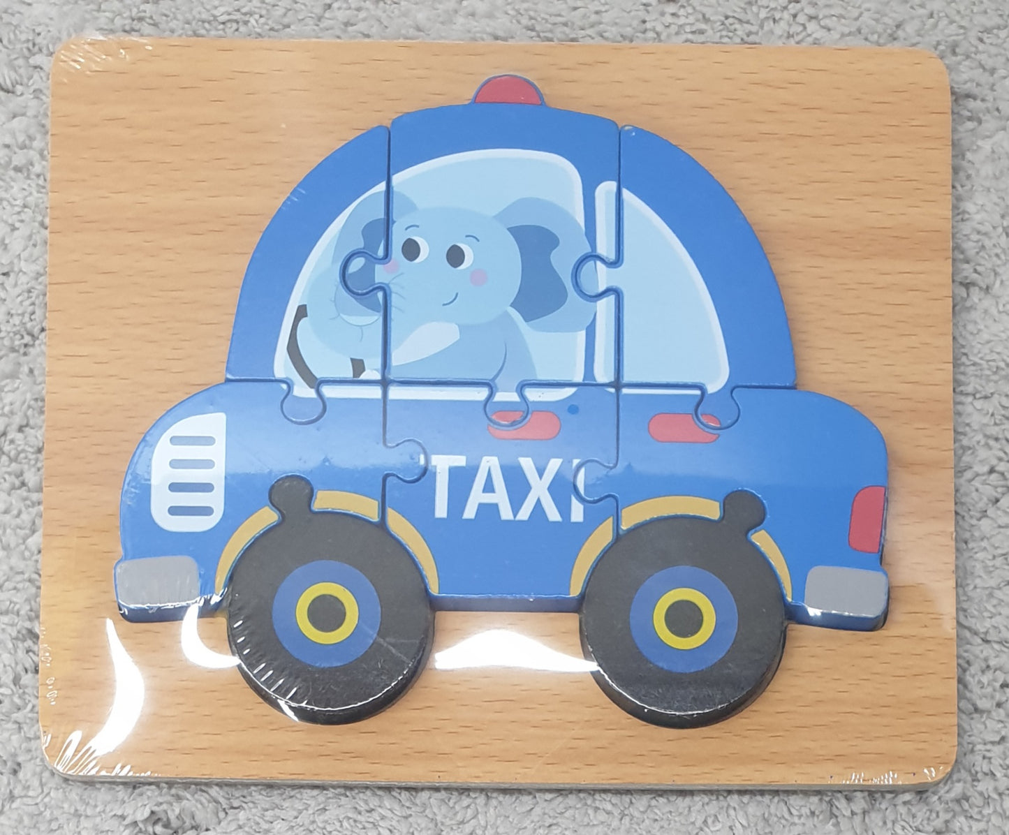 Transport Wooden Puzzle 5087