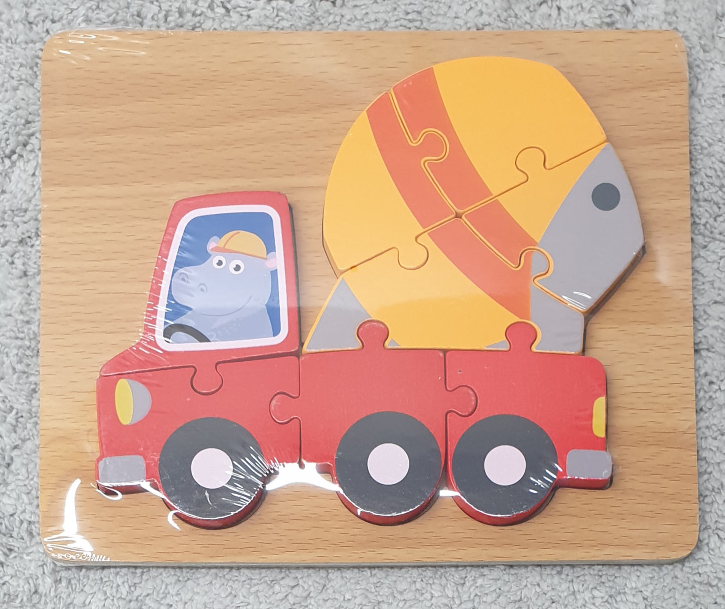 Transport Wooden Puzzle 5087