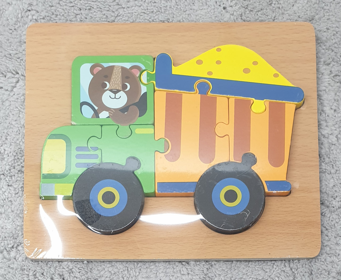 Transport Wooden Puzzle 5087