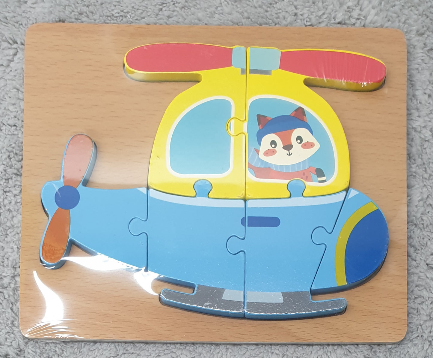 Transport Wooden Puzzle 5087