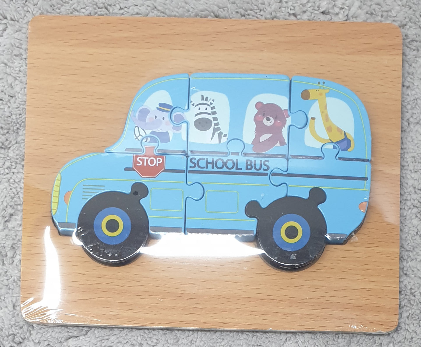 Transport Wooden Puzzle 5087