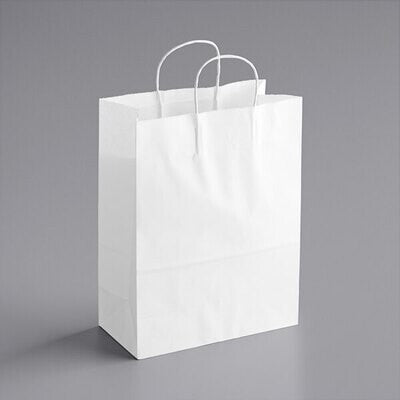 12pc Kraft Gift Bag - 27X21X11CM - 0706-2