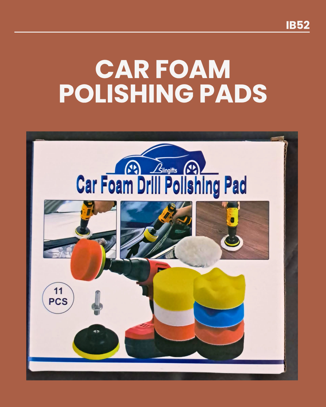 Car Foam Polishing Pads IB52
