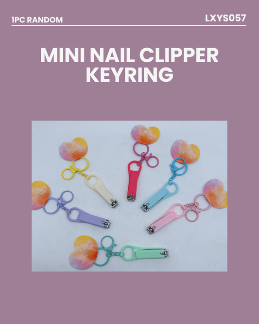 Mini Nail Clipper Keyring LXYS057