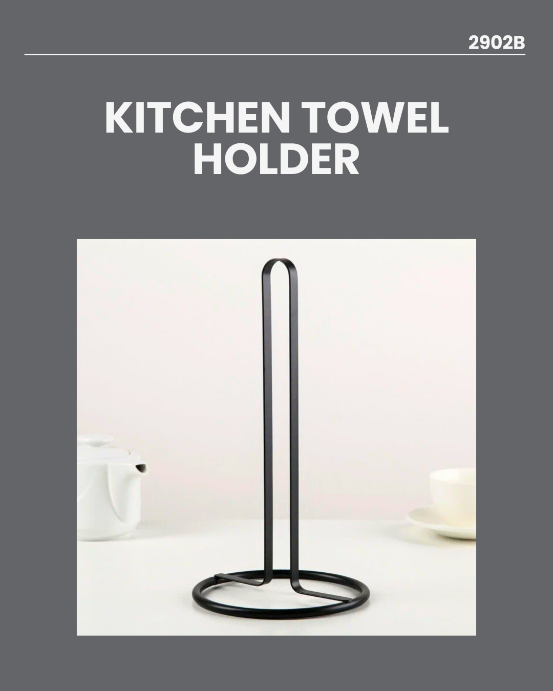 Metal Kitchen Towel Holder 2902B