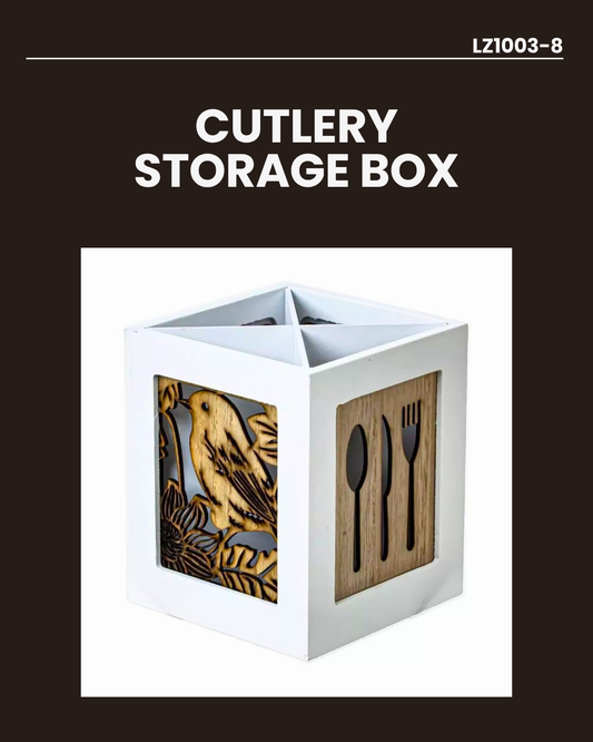 Cutlery Storage Box 13x13x15cm LZ1003-8
