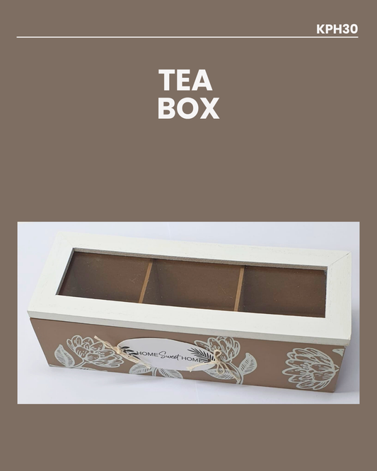 Wooden Tea Box KPH30