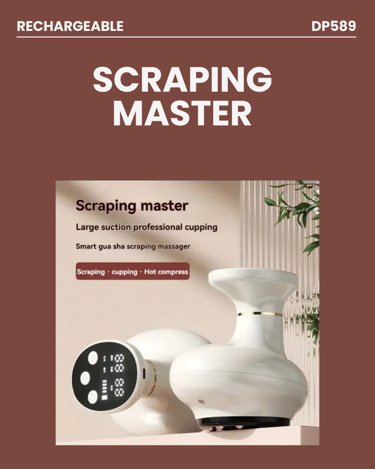 Scraping Master- Rechargeable WHITE ONLY- DP589