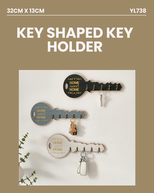 Key Shaped Key Holder 32cmx13cm YL738