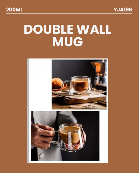 Double Wall Mug 200ml YJA196
