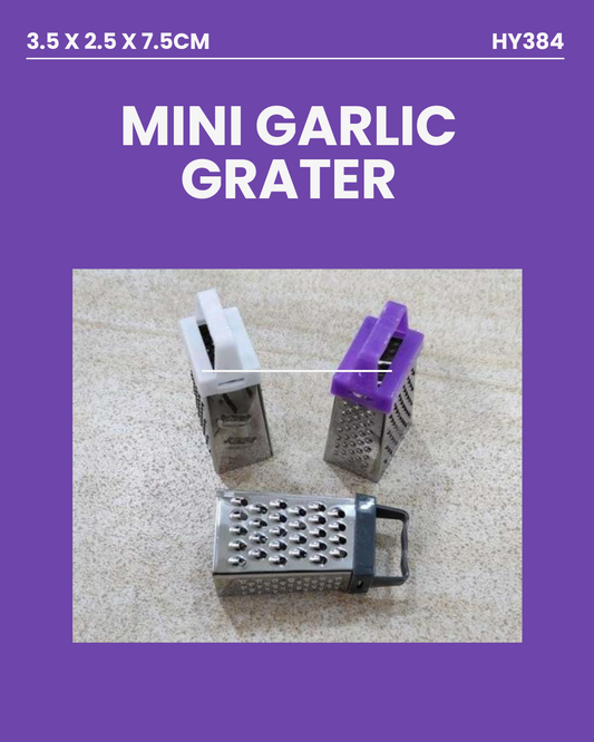 Mini Garlic Grater 3.5x2.5x7.5cm HY384
