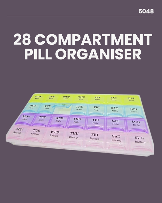 28 Compartment Pill Organiser 5048