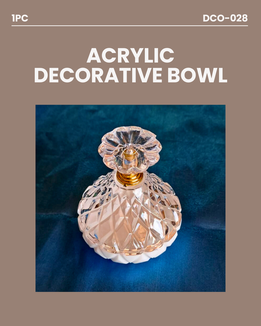 1pc Acrylic Decorative Bowl DCO-028