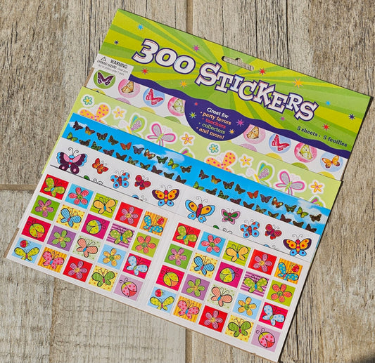 300 Stickers 5 Sheets 64206