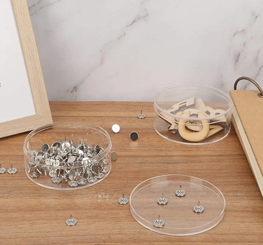 Round Acrylic Storage SSM-016 12cm