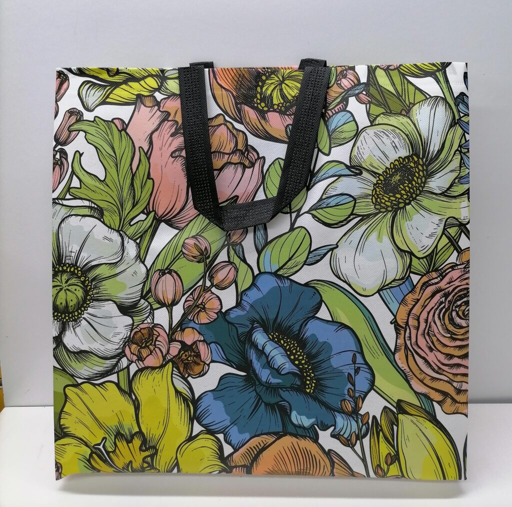 Floral Shopping Bag 2022 45 x 39 x 10cm