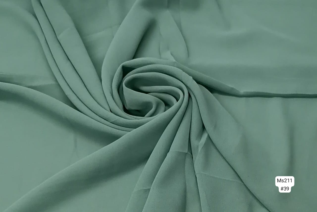 Plain Chiffon Scarf MS211 182X71cm