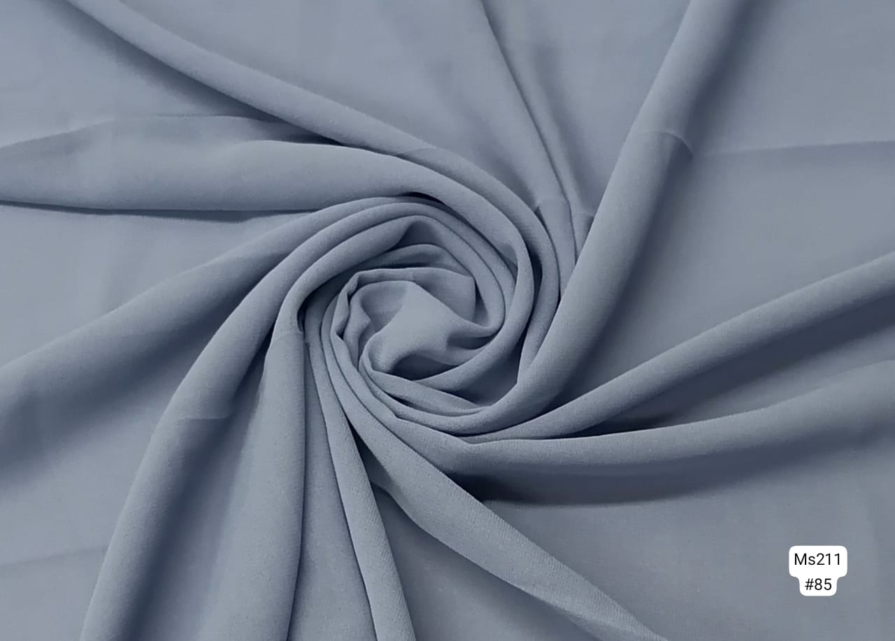 Plain Chiffon Scarf MS211 182X71cm