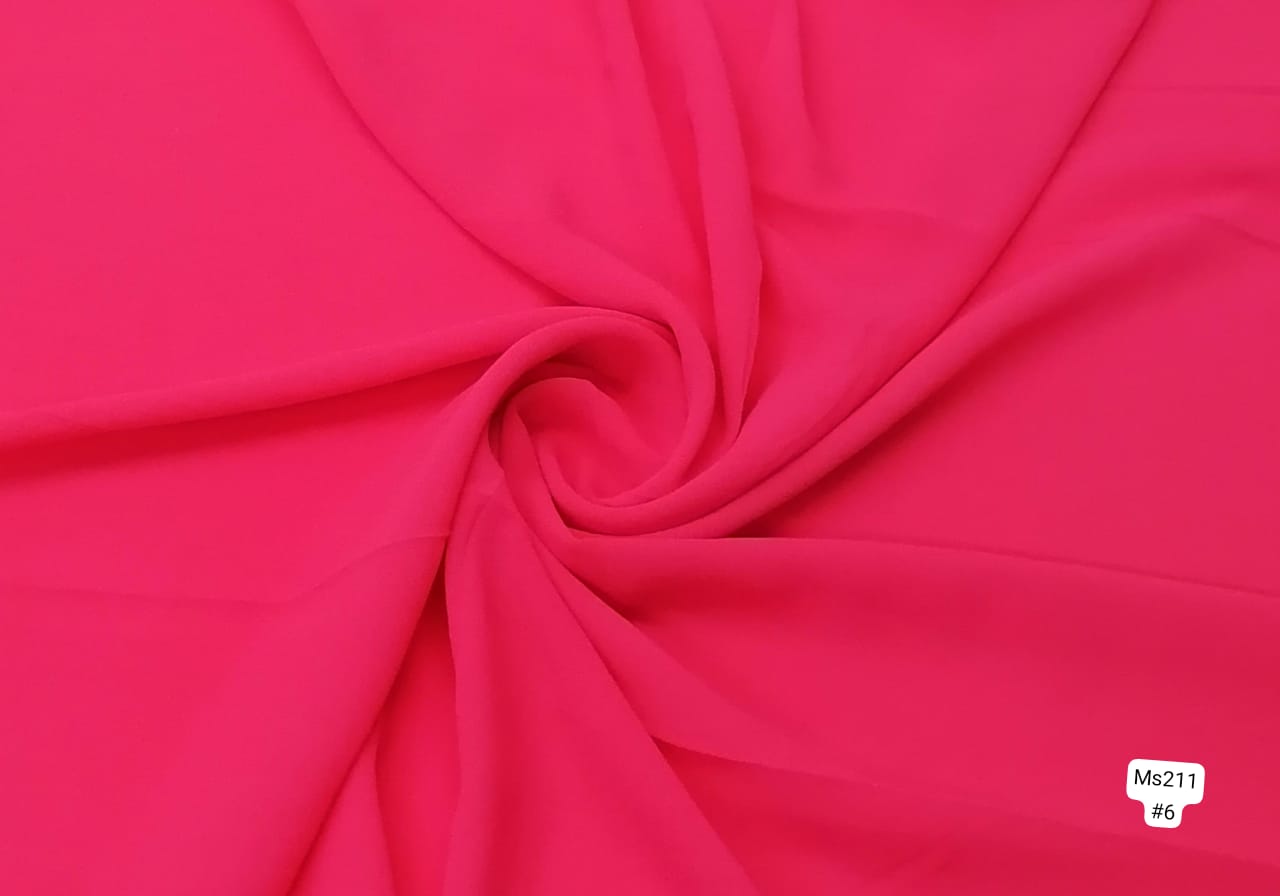 Plain Chiffon Scarf MS211 182X71cm