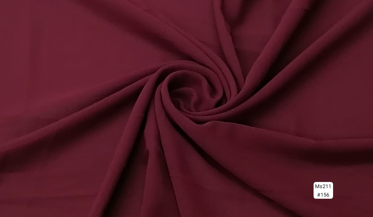 Plain Chiffon Scarf MS211 182X71cm