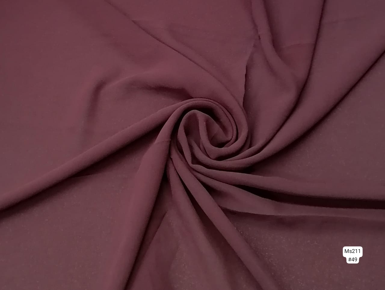 Plain Chiffon Scarf MS211 182X71cm