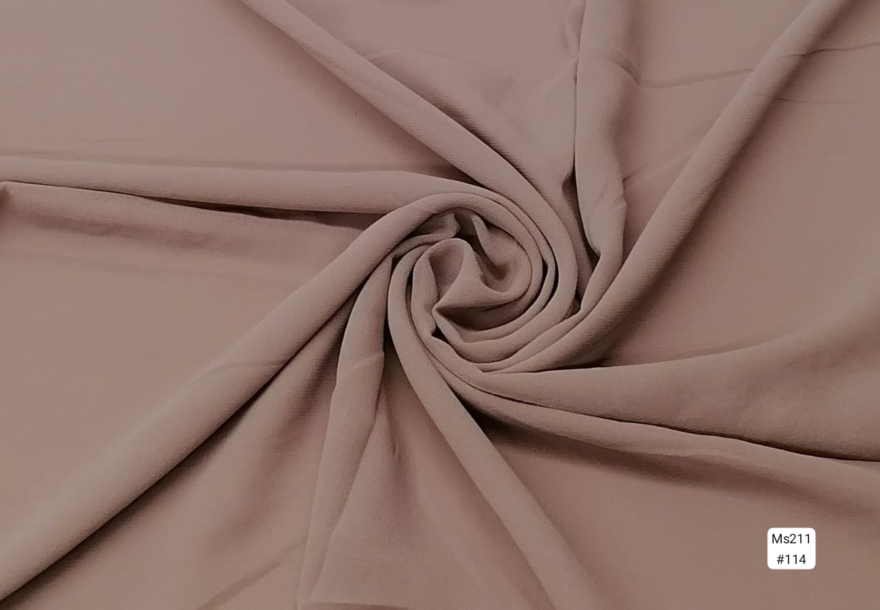 Plain Chiffon Scarf MS211 182X71cm