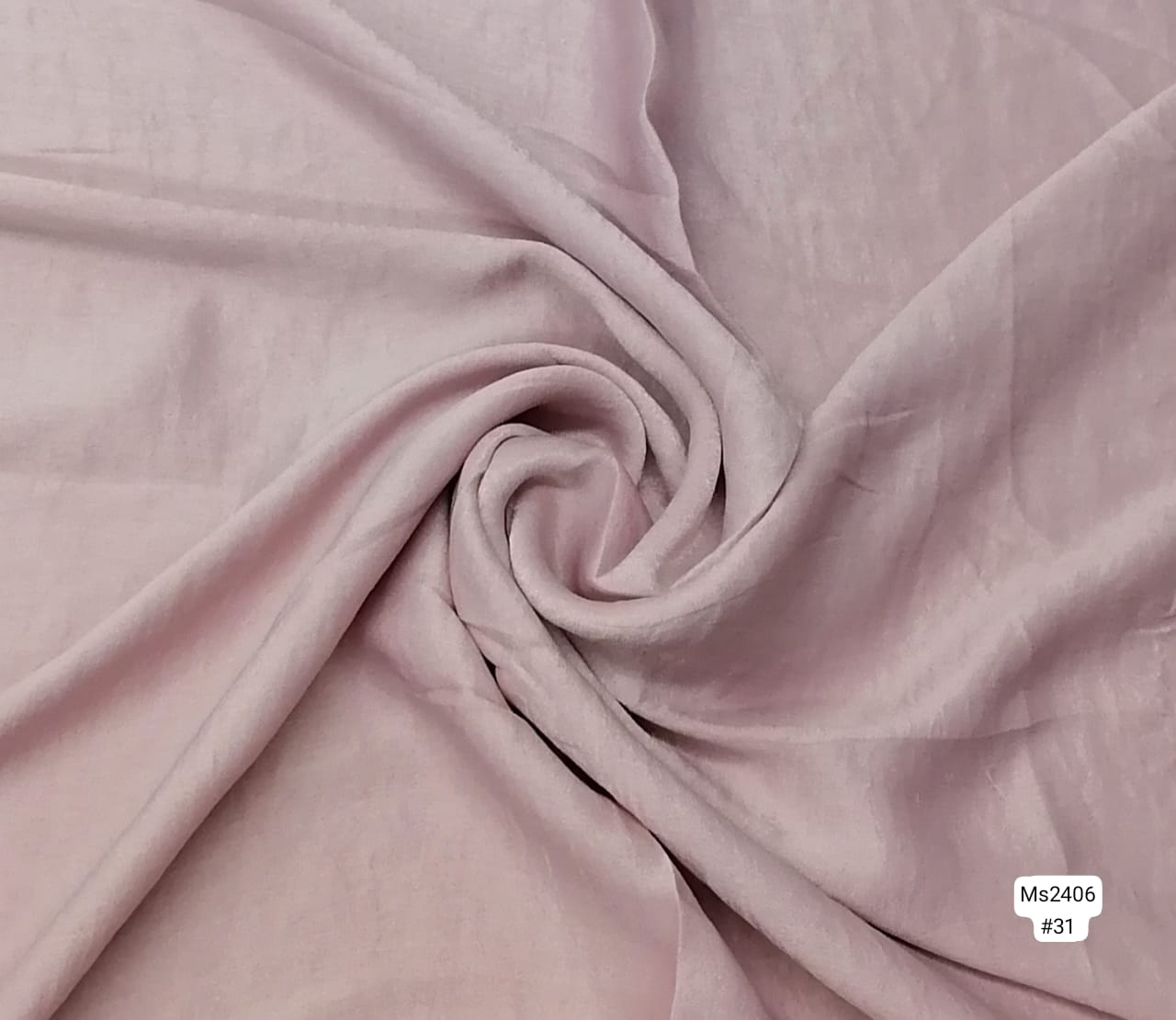 Crushed Pearly Gloss Soft Silk Scarf MS2406