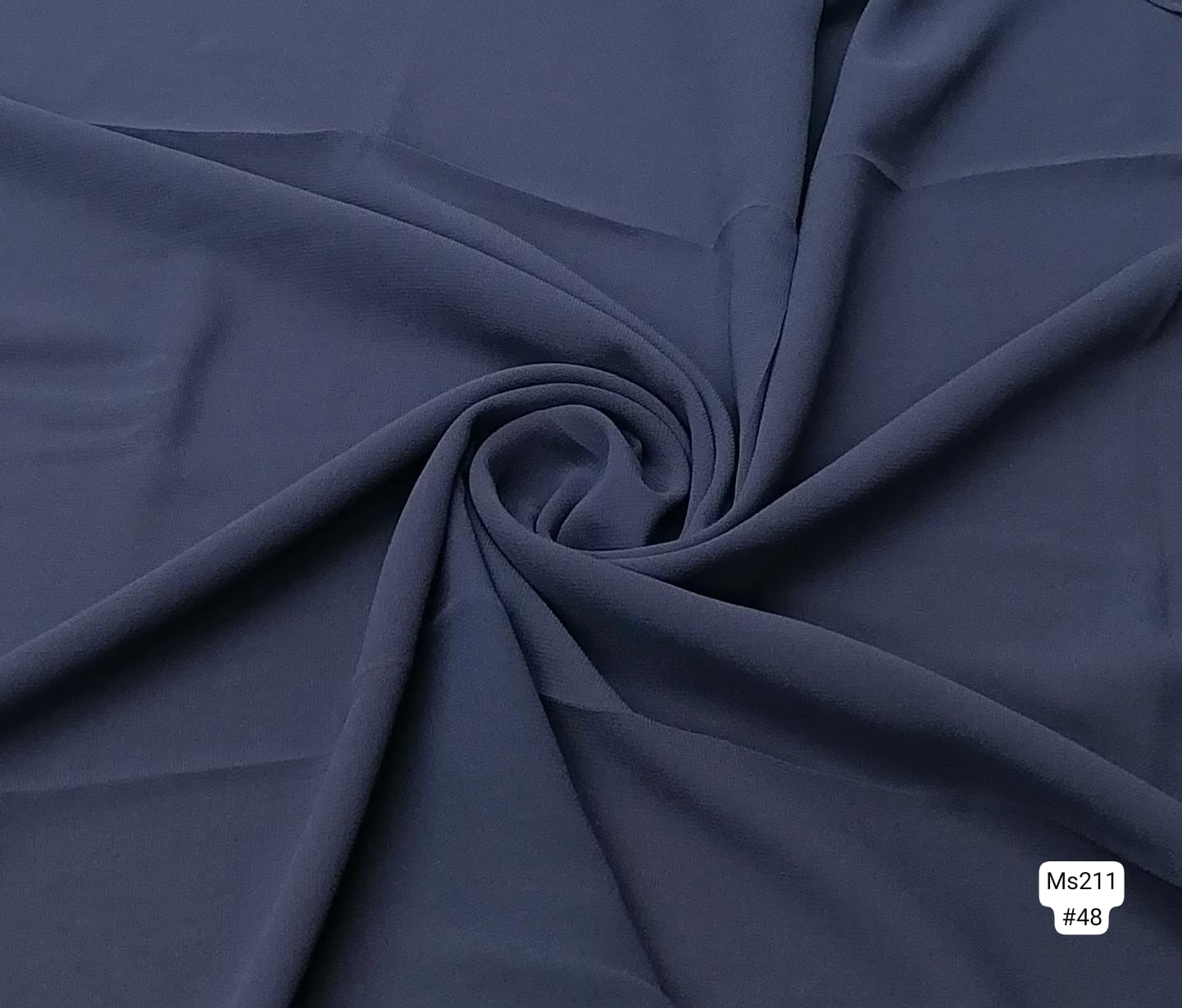 Plain Chiffon Scarf MS211 182X71cm