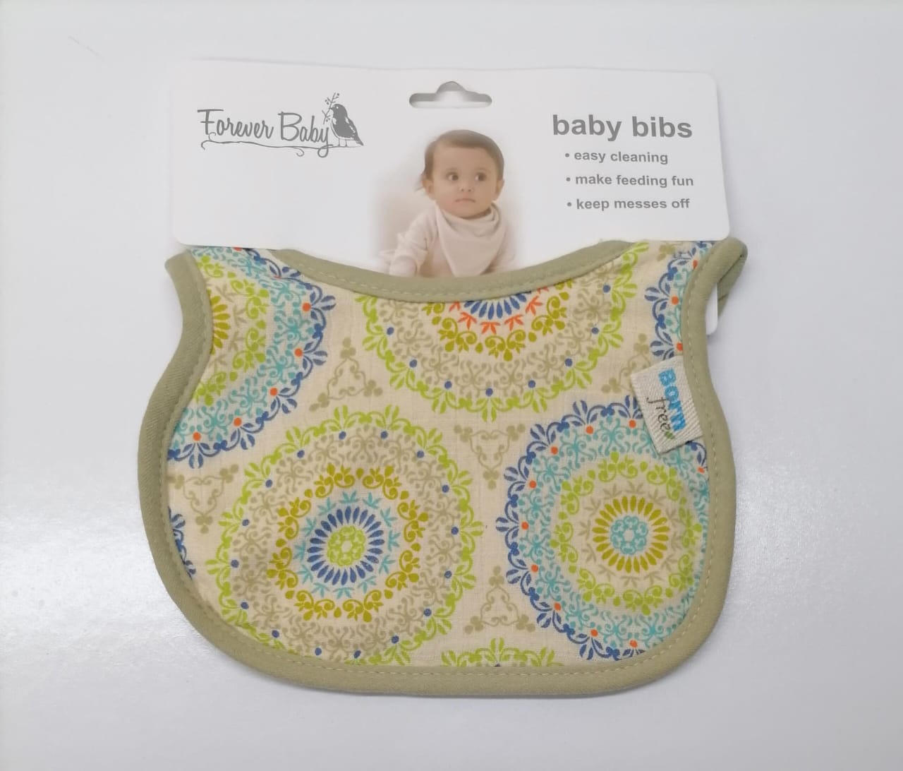 Forever Baby Bib TOT-0190-25 25x21cm