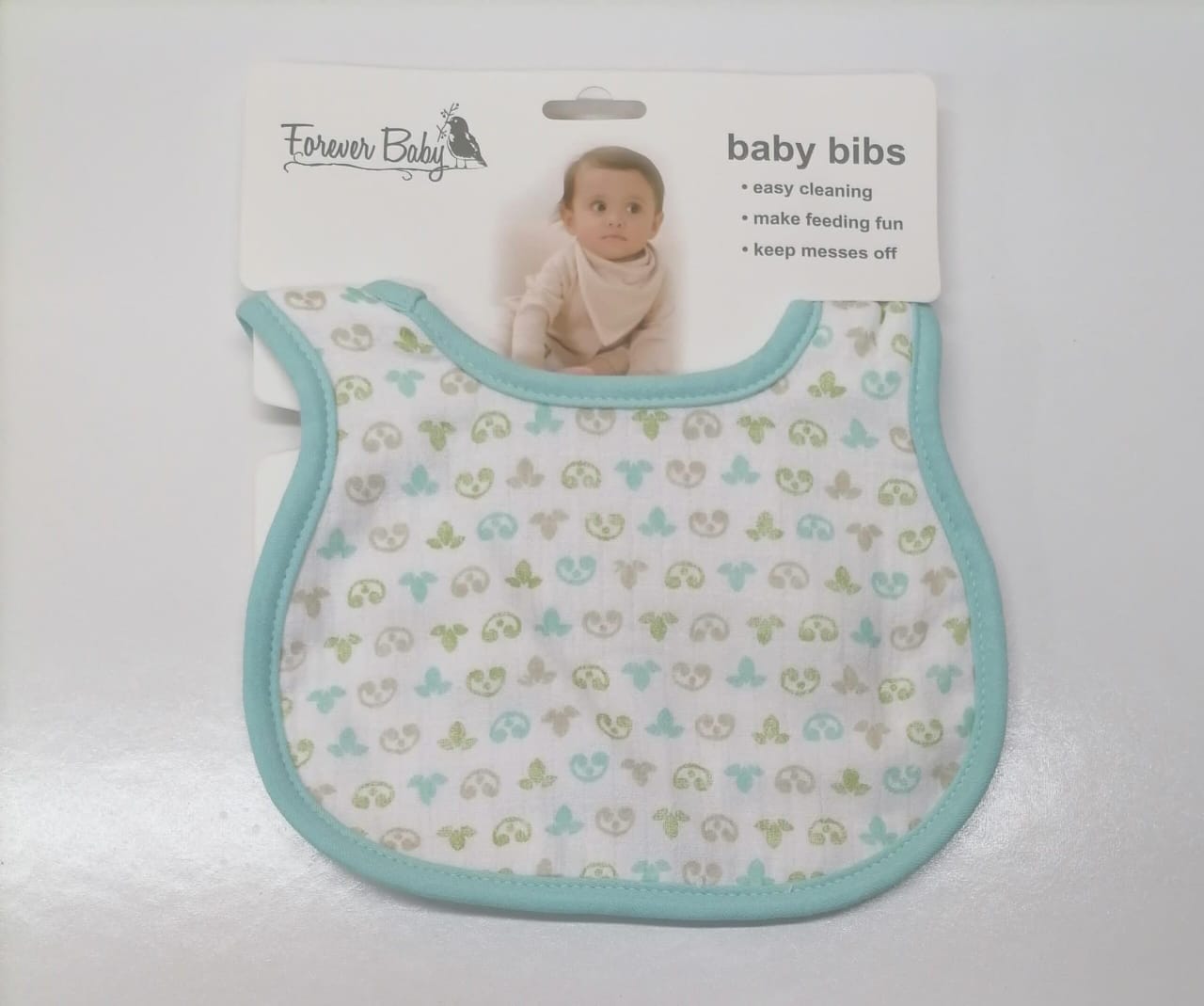 Forever Baby Bib TOT-0190-25 25x21cm