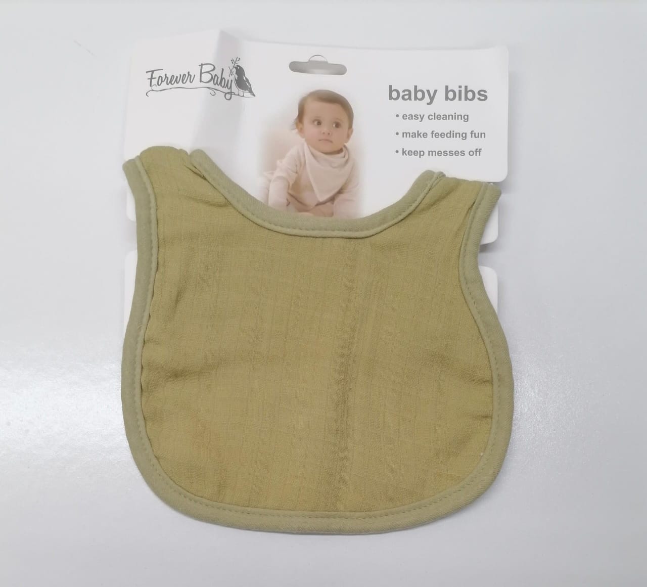 Forever Baby Bib TOT-0190-25 25x21cm