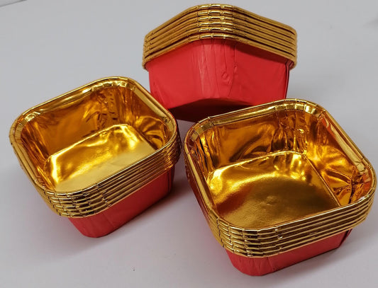 Cake Baking Square Cups Non-Stick 18's 35961-8