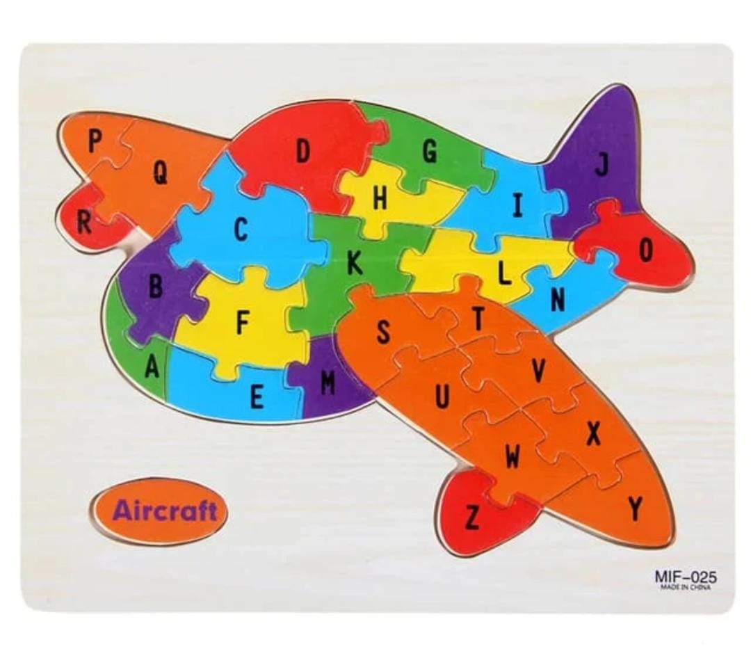 Wooden Alphabet Puzzle AY-336