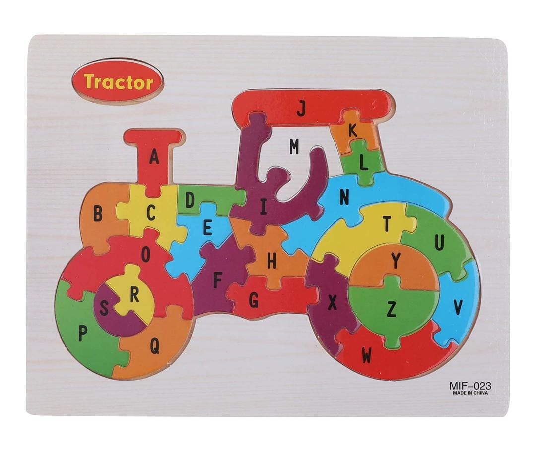 Wooden Alphabet Puzzle AY-336