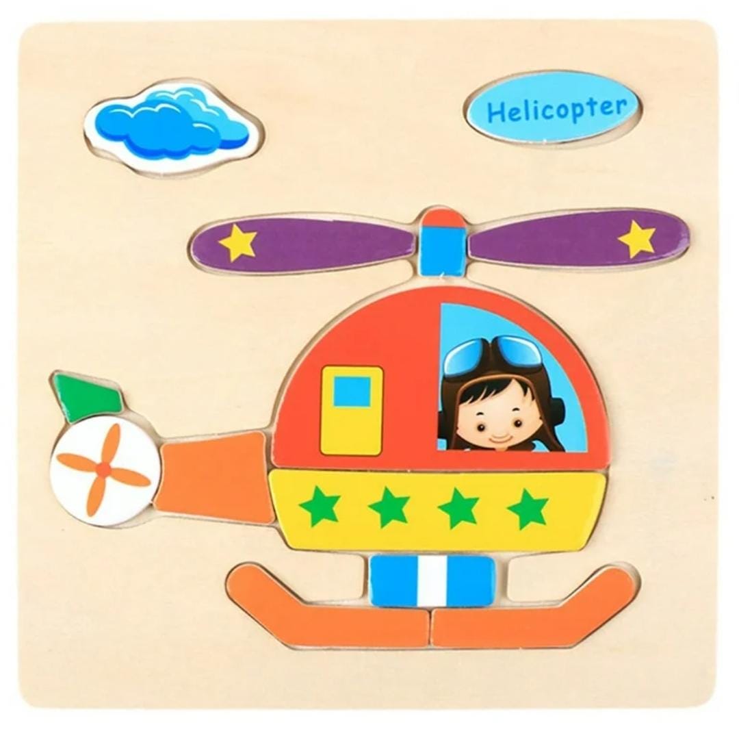 Kids Wooden Puzzle Jigsaw AY-337