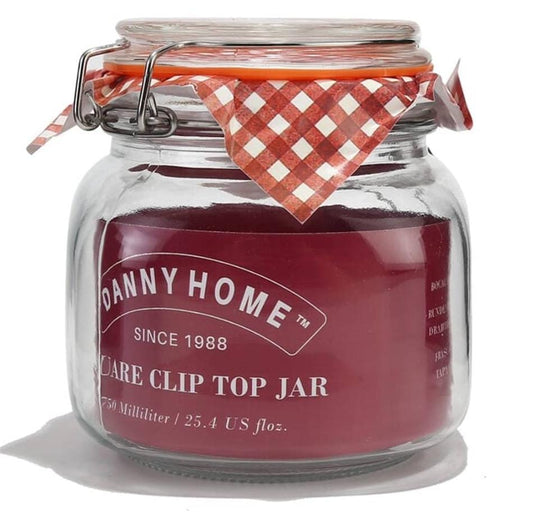 Danny Home Square Clip Top Jar 1966-38