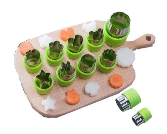 Fruit & Veg 9pce Modelling Mould HY-119