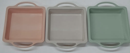 Random Square Silicone Cake Mould TOT-G110 23x23cm