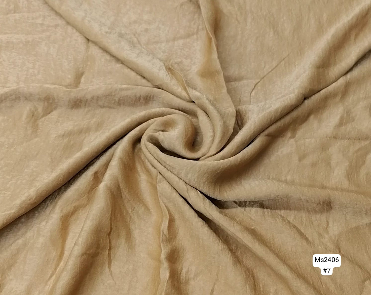 Crushed Pearly Gloss Soft Silk Scarf MS2406
