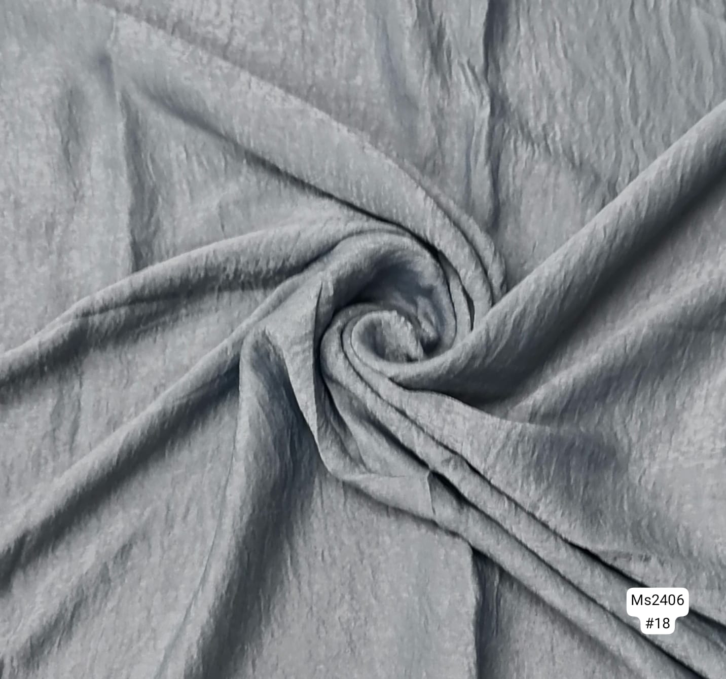 Crushed Pearly Gloss Soft Silk Scarf MS2406