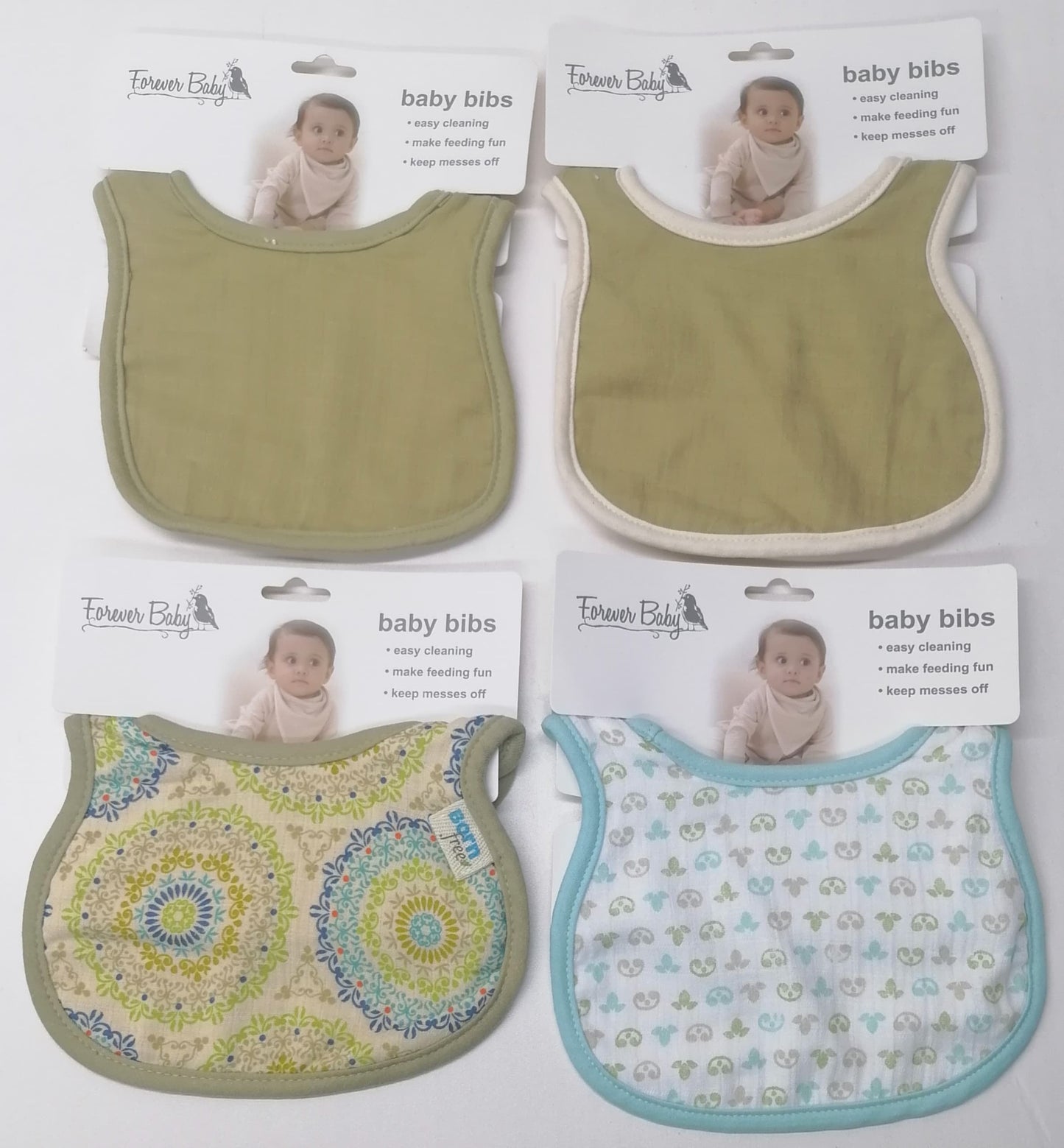 Forever Baby Bib TOT-0190-25 25x21cm