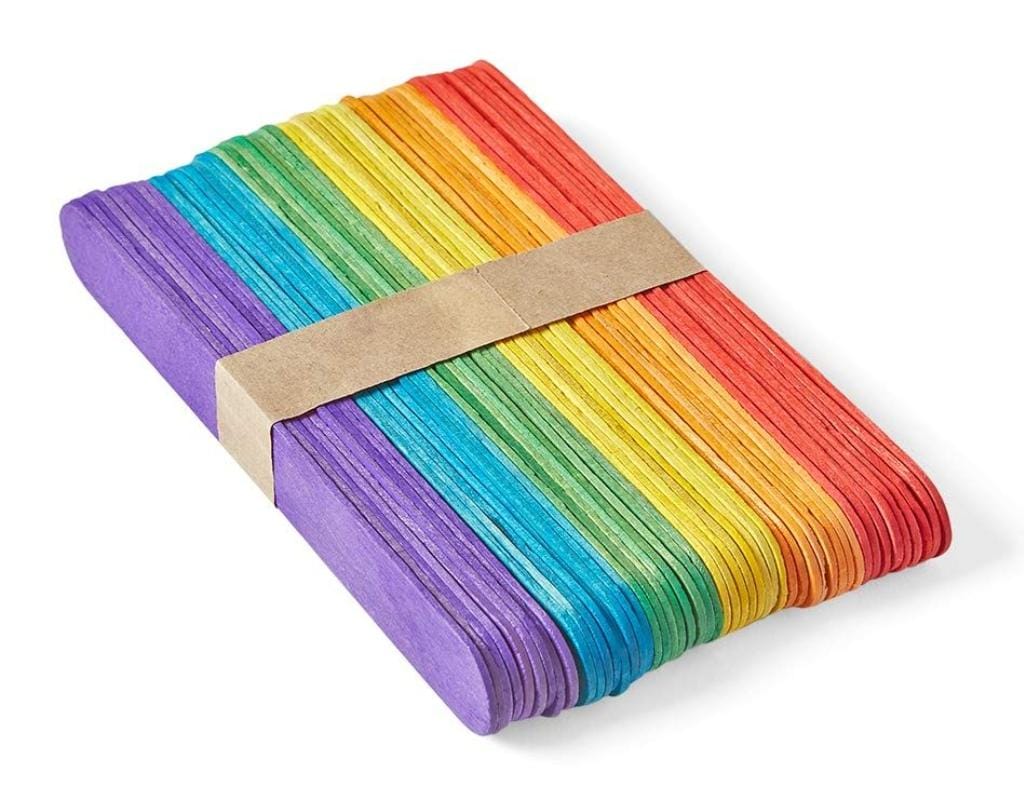 Colour Craft Sticks TOT-1019 15x2cm