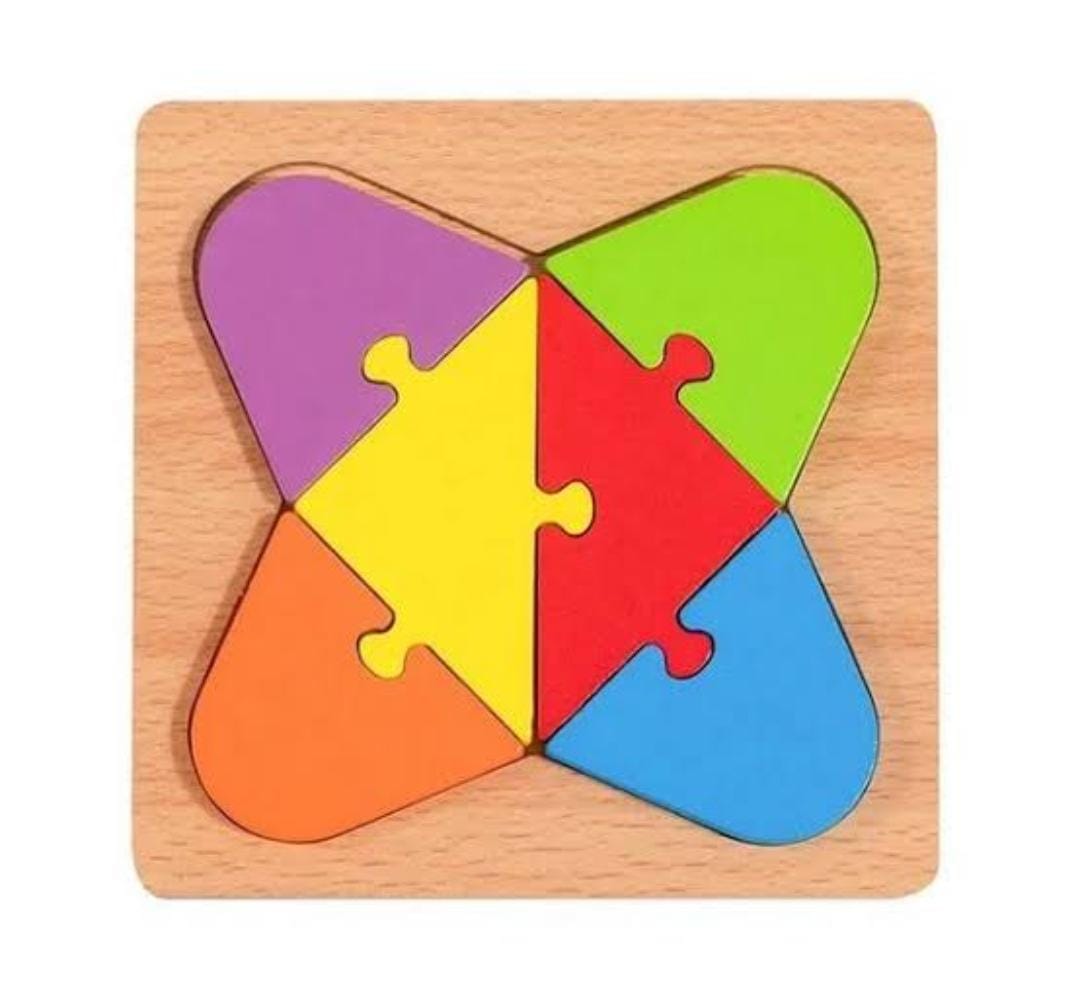 Wooden Puzzle 6pce  3331