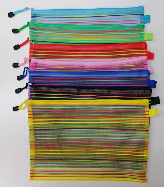 Striped File Case 33x23.5cm