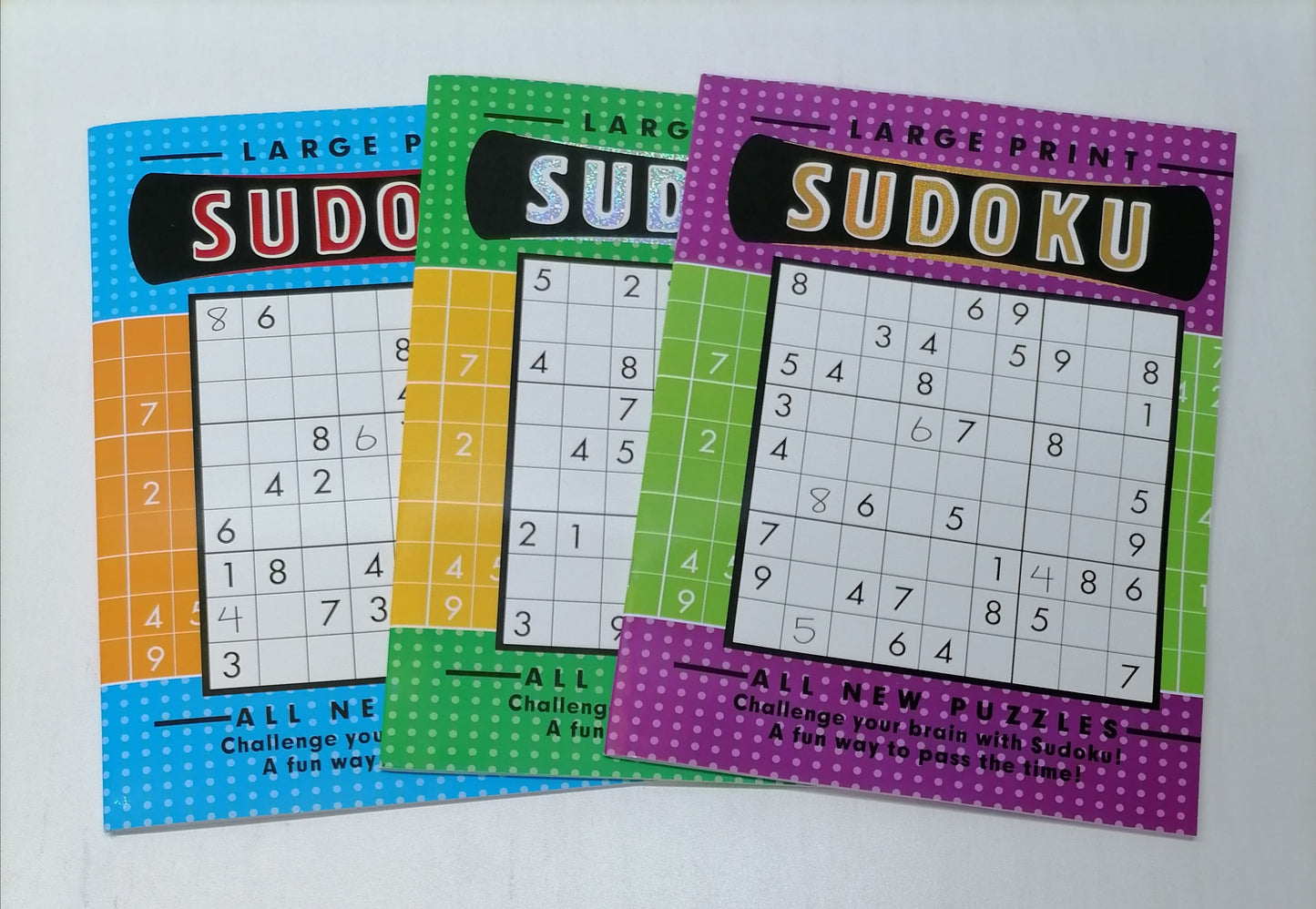 1pc Sudoku Large Print Puzzle Book MH001