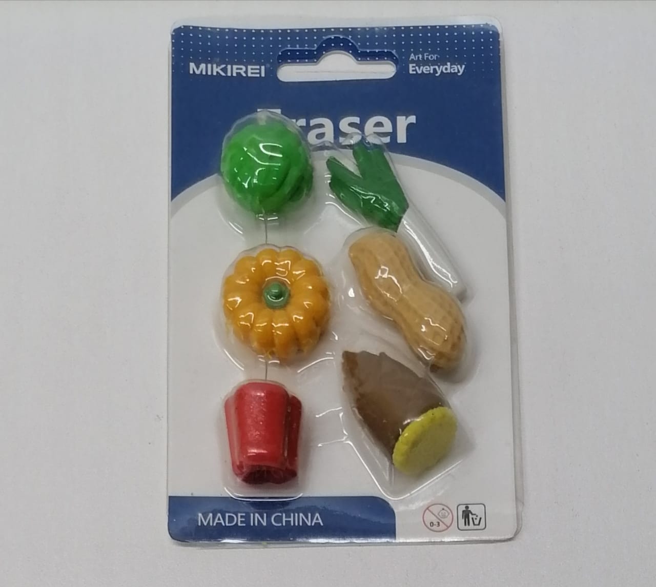 6pc Mikirei Eraser Set XP-1044