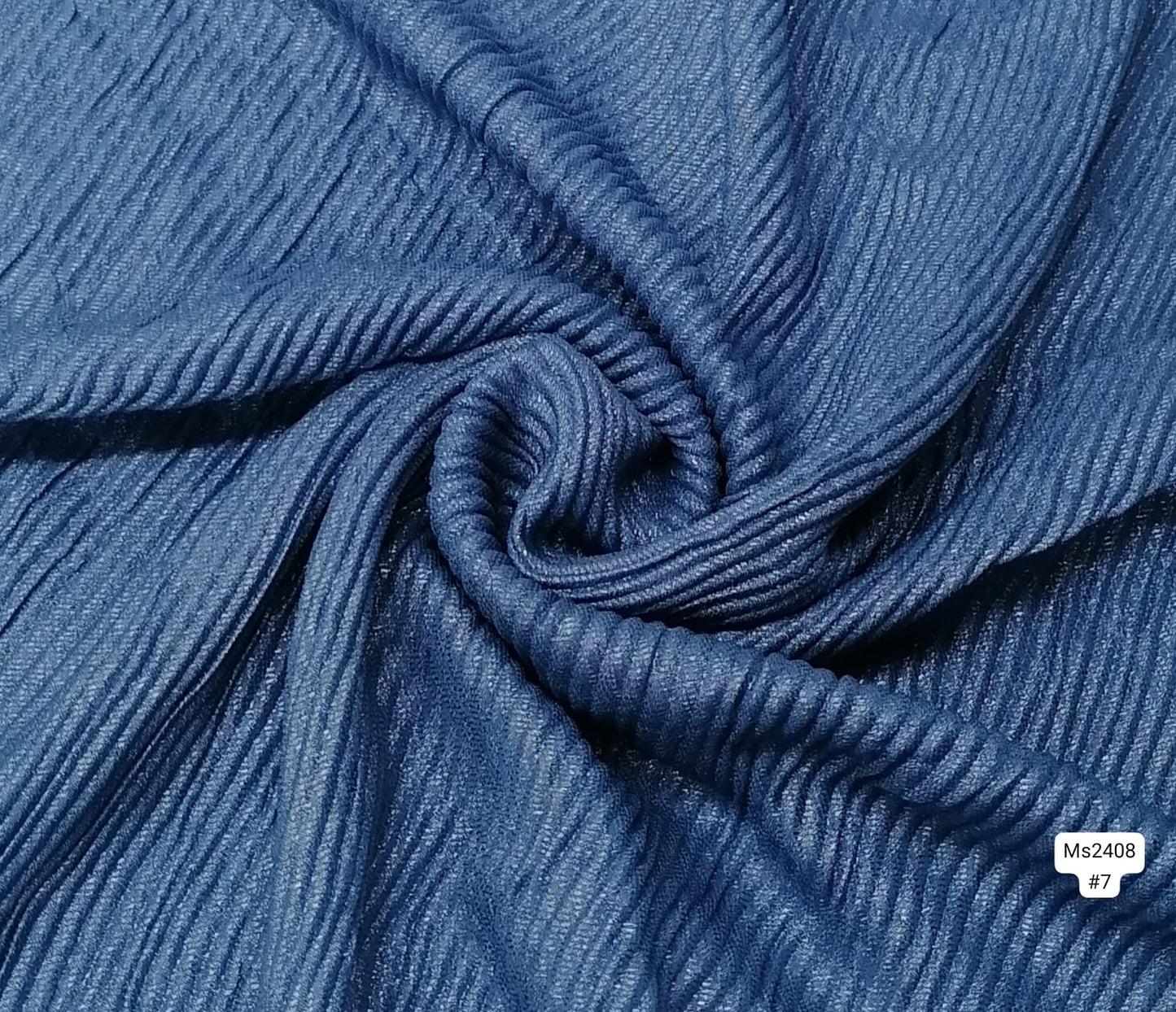 Pleated Chiffon Plain Scarf MS2408