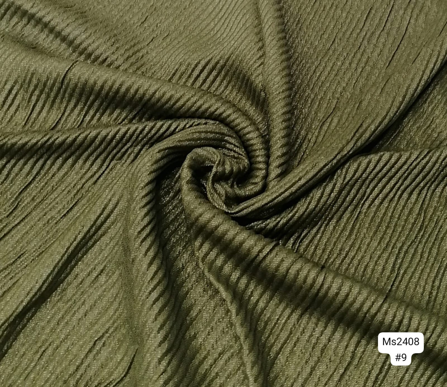 Pleated Chiffon Plain Scarf MS2408