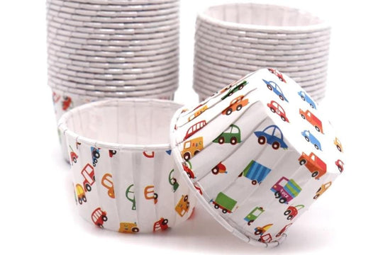 Designed Cup-Cake Cups 10pce Medium 35961-1